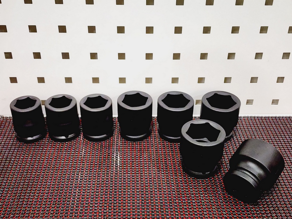 3/4" dr. SAE impact socket 8 pc set